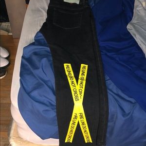 Off white jeans